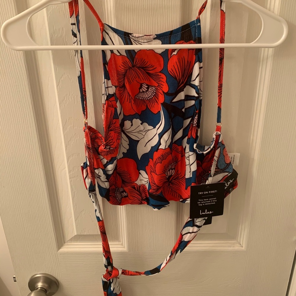 Lulu’s Two piece floral dress.